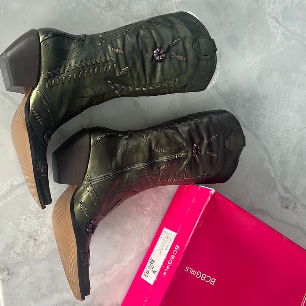 bcbg girls western boots